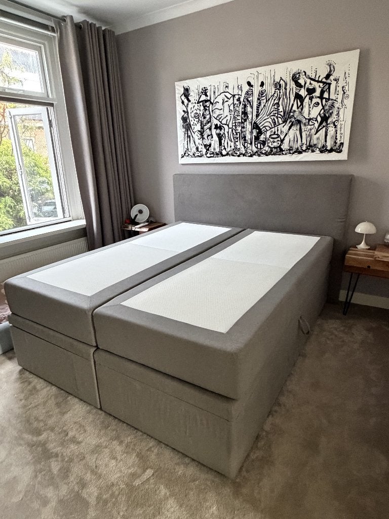 Swiss Sense - Boxspring  - Opbergruimte - 2019, Ophalen, Gebruikt, Tweepersoons, 200 cm
