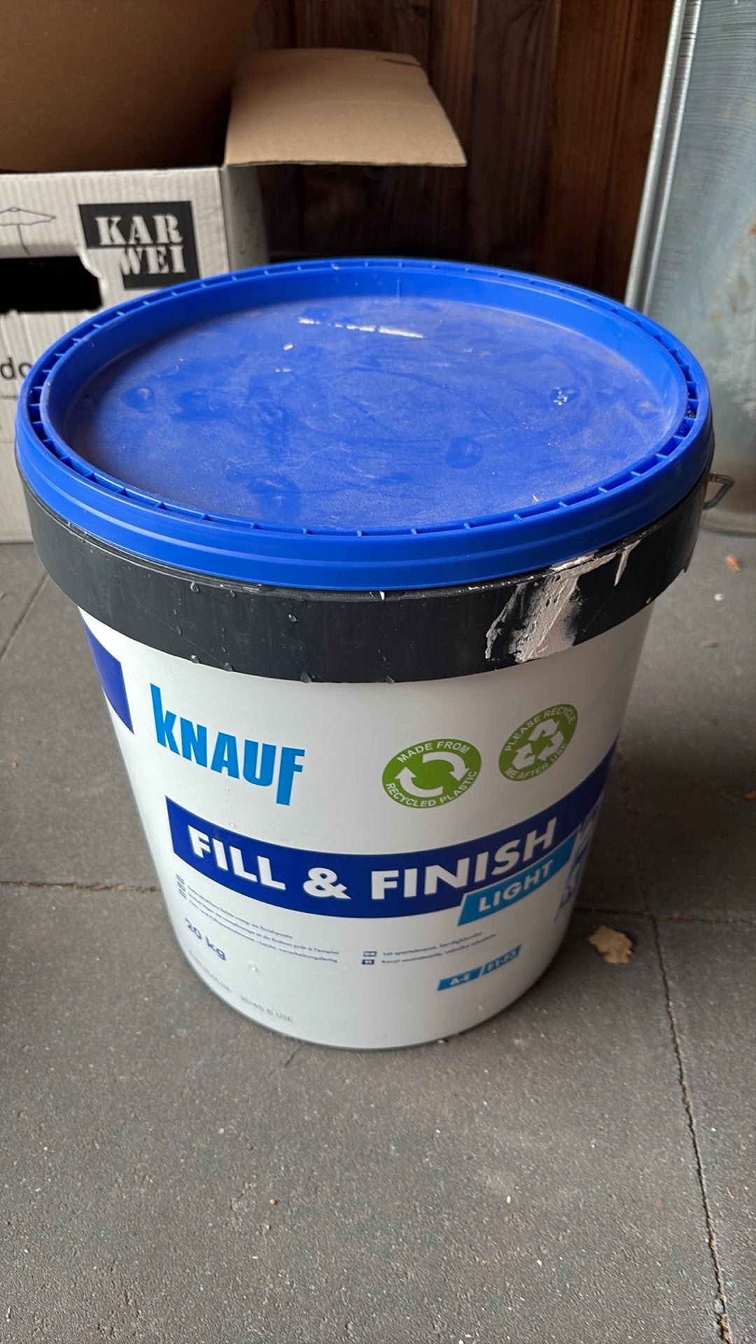 Knauff Fill & Finish bijna vol, Ophalen, Zo goed als nieuw