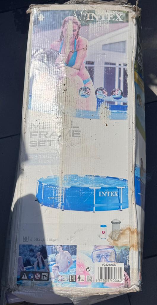 Intex zwembad, Gebruikt, Minder dan 80 cm, Rond, Ophalen of Verzenden