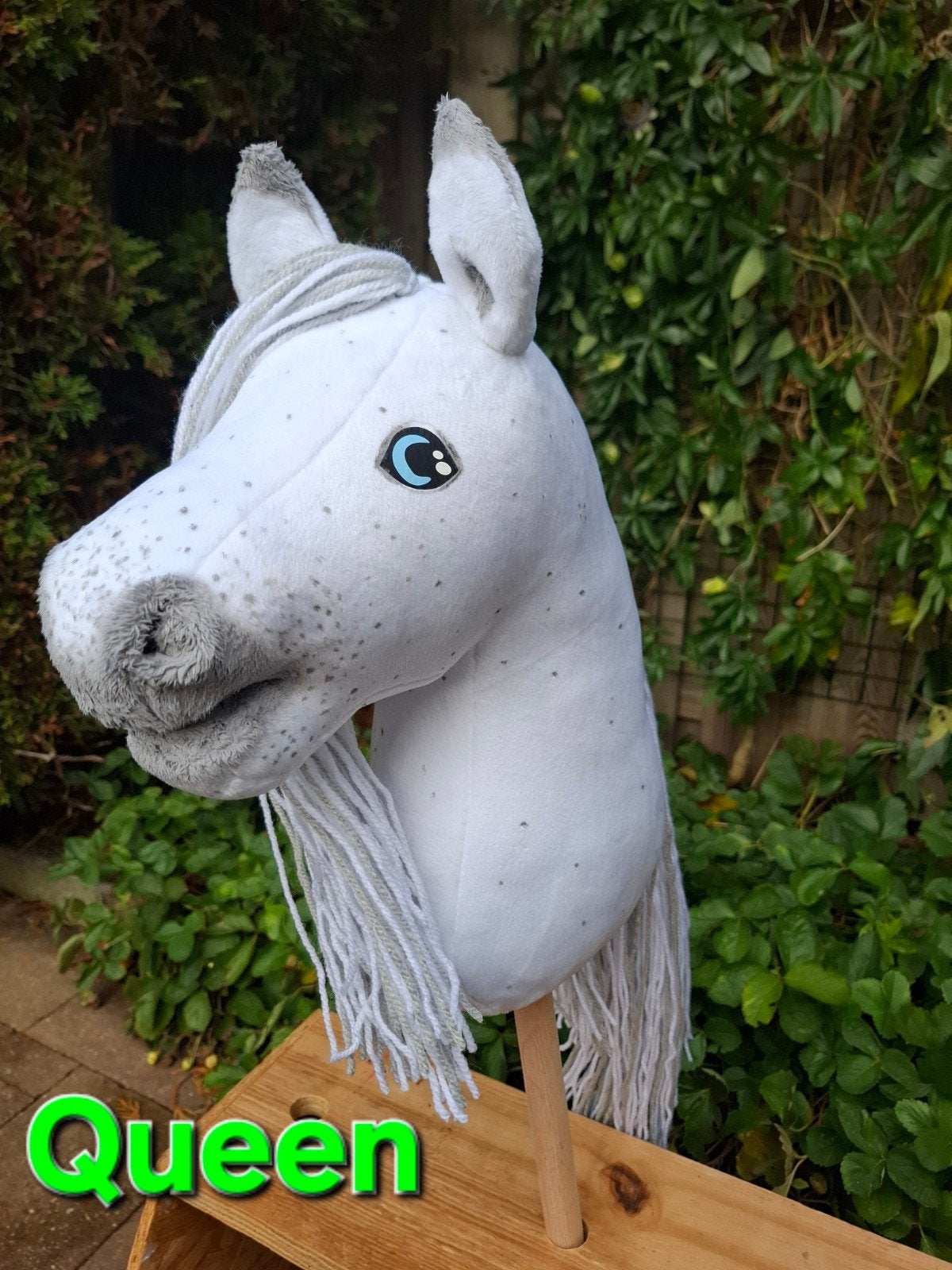 Hobbyhorse schimmel Queen nieuw, hobby horse, stokpaard, Ophalen of Verzenden, Nieuw