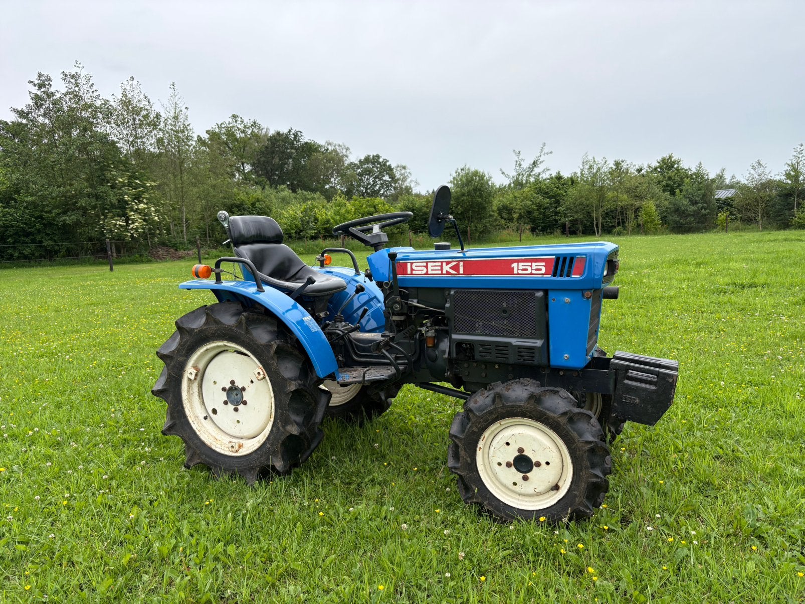 Iseki TX155 4WD mintrekker incl. grondbak (sleep & maaidek), Zakelijke goederen, Gebruikt, Tot 2500, Tot 80 Pk, Ophalen