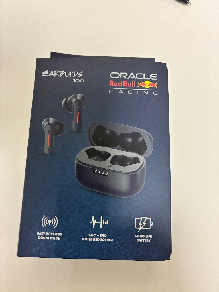 Oracle Red Bull racing earbuds 100 - nieuw, Zwart, Nieuw, Ophalen of Verzenden, In oorschelp (earbud)