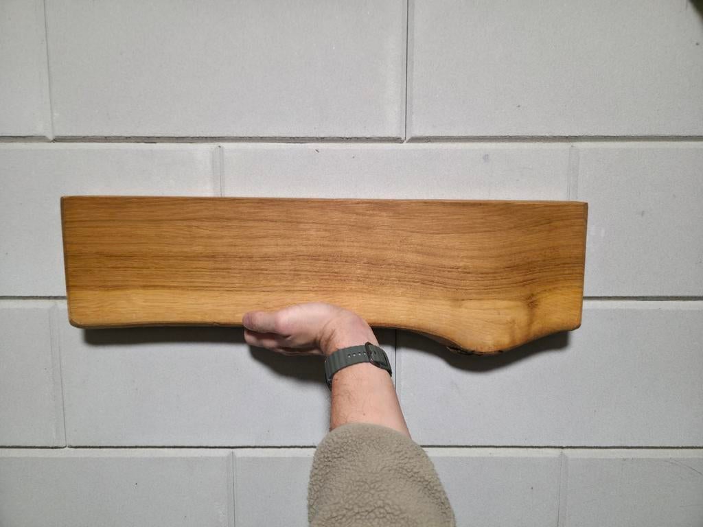 Messenhouder eikenhout 59x15, Huis en Inrichting, Keuken | Keukenbenodigdheden, Ophalen of Verzenden