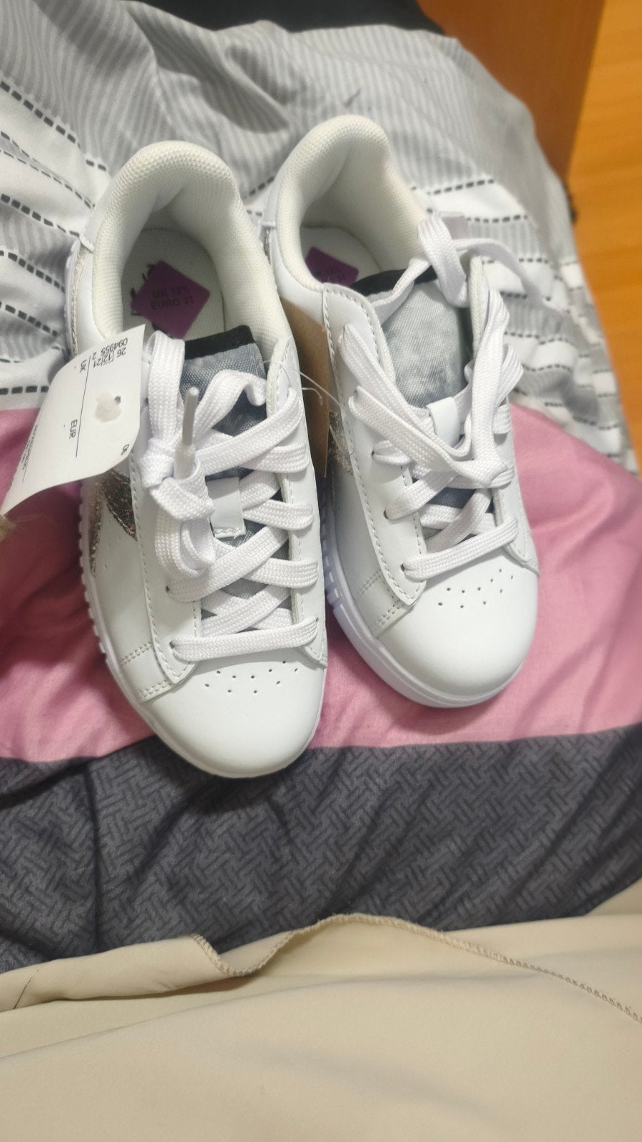 Diadora meisjes schoenen wit met glitter maat 31, Diadora, Meisje, Schoenen, Nieuw
