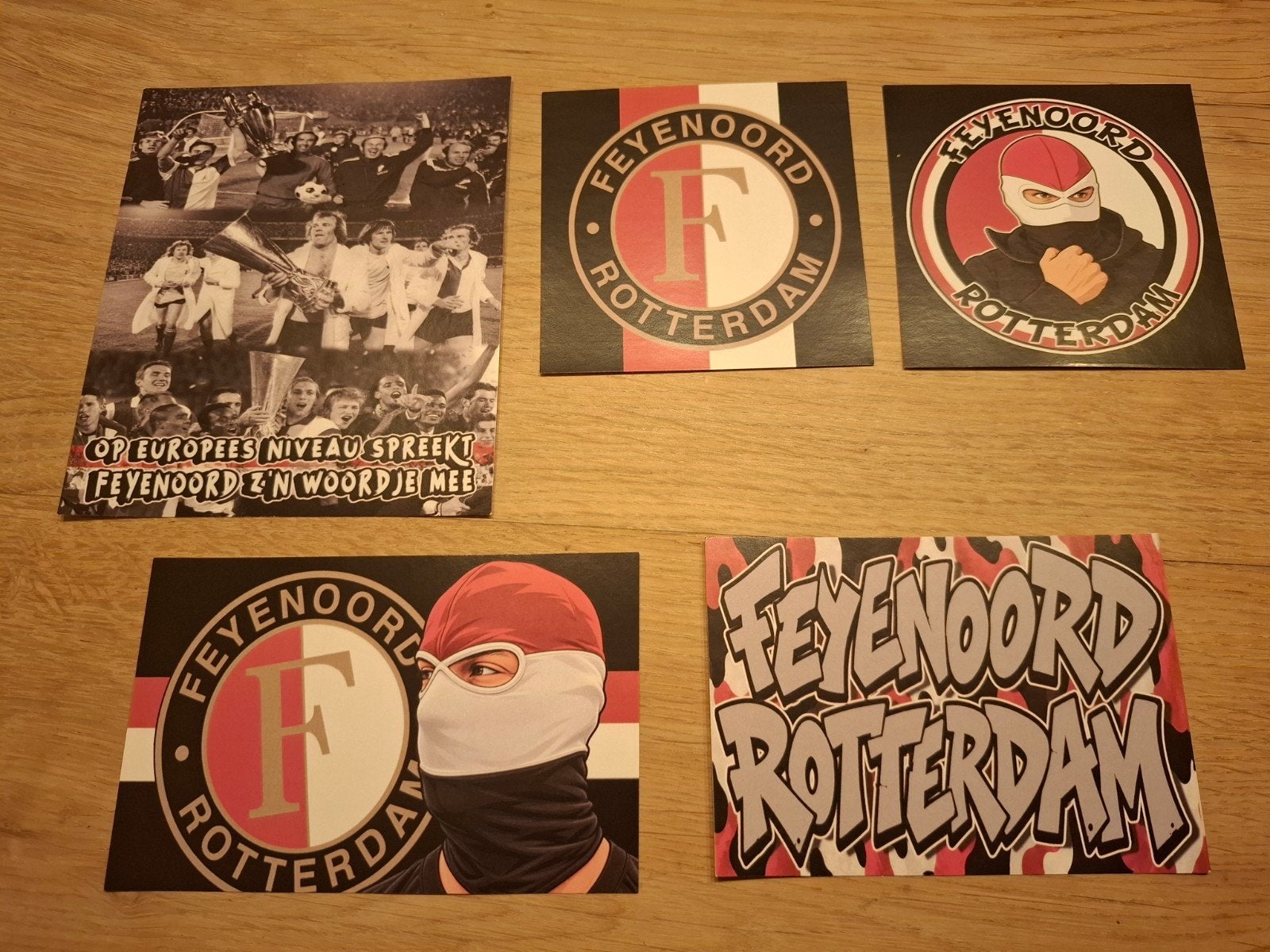 Feyenoord stickers, Verzamelen, Ophalen of Verzenden, Zo goed als nieuw, Feyenoord, Poster, Plaatje of Sticker