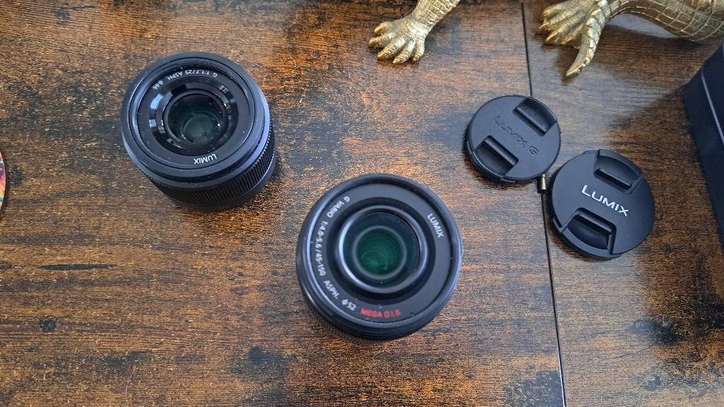 Lumix G 25mm APSH F1.7 MFT, Ophalen, Zo goed als nieuw, Standaardlens