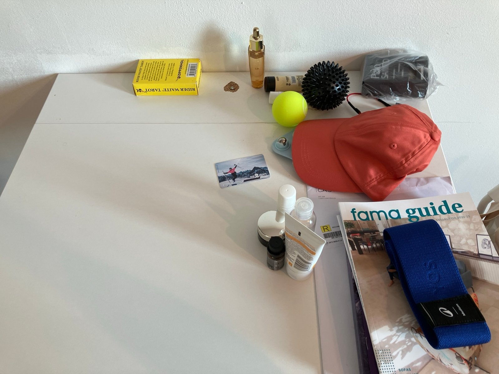 Ikea Wit wandbureau / eettafel, Ophalen, Gebruikt, Rechthoekig, 50 tot 100 cm