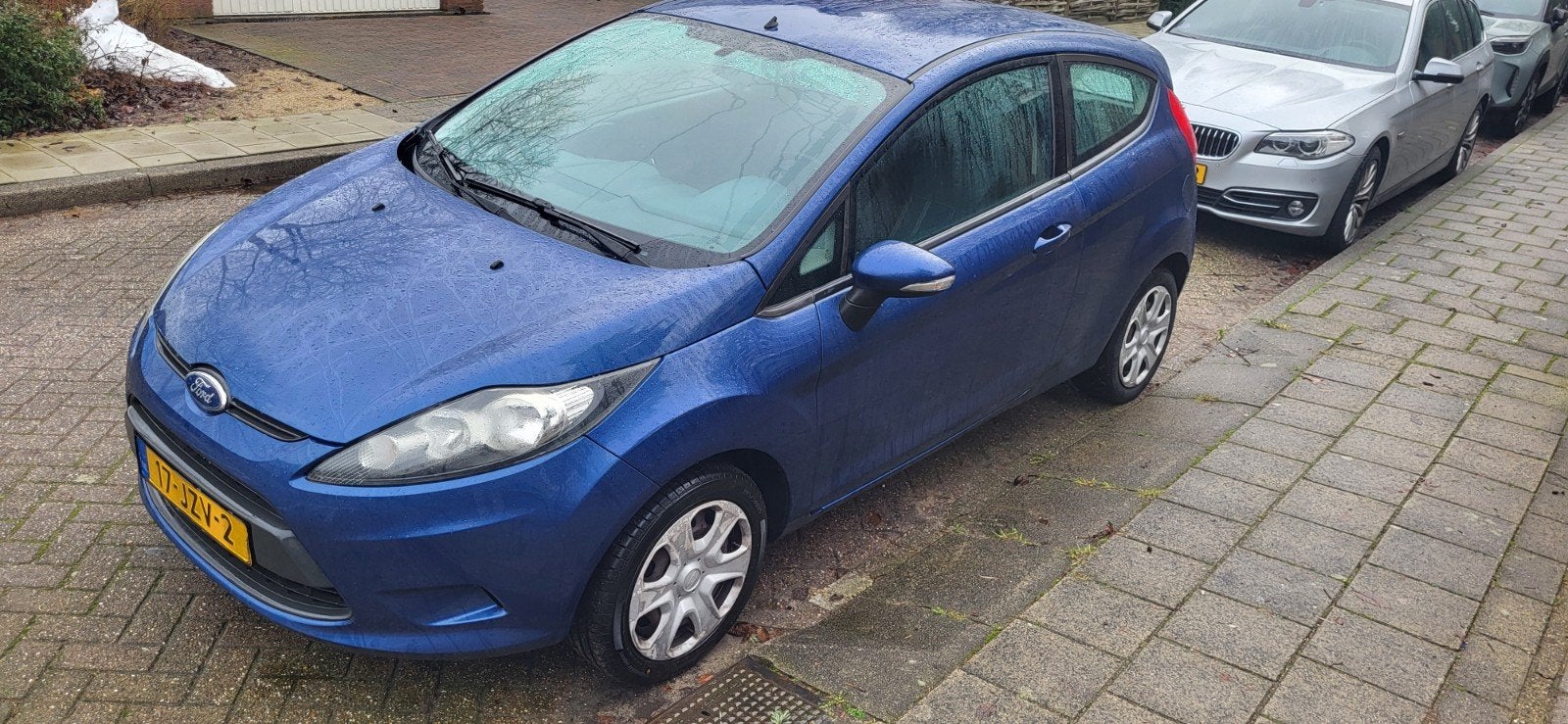 loop of sloop of cross goed rijdende ford fiesta 1.25, Ophalen