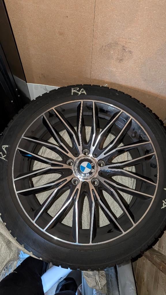 BMW 3 Serie winterset 18 inch velgen + banden 225/45 R18, Ophalen of Verzenden, Gebruikt
