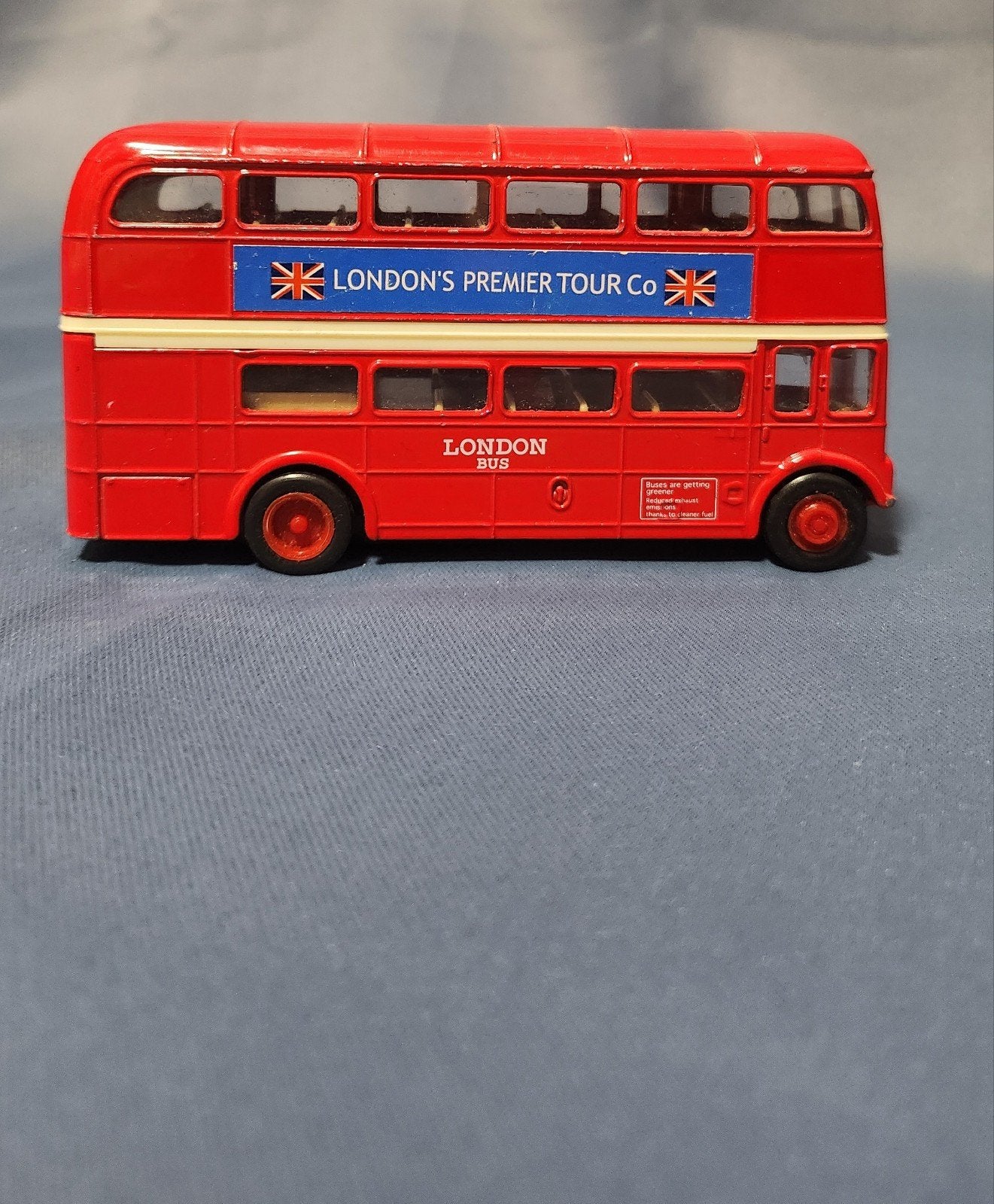 London Bus Speelgoedbus met Pullback Functie, Ophalen of Verzenden, Zo goed als nieuw