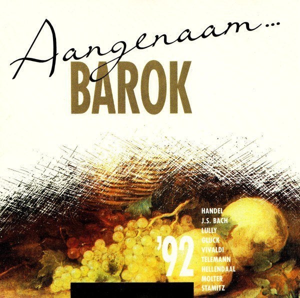 SALE--CD VARIOUS - Aangenaam ... Barok, Cd's en Dvd's, Verzenden, Classicisme, Zo goed als nieuw, Kamermuziek