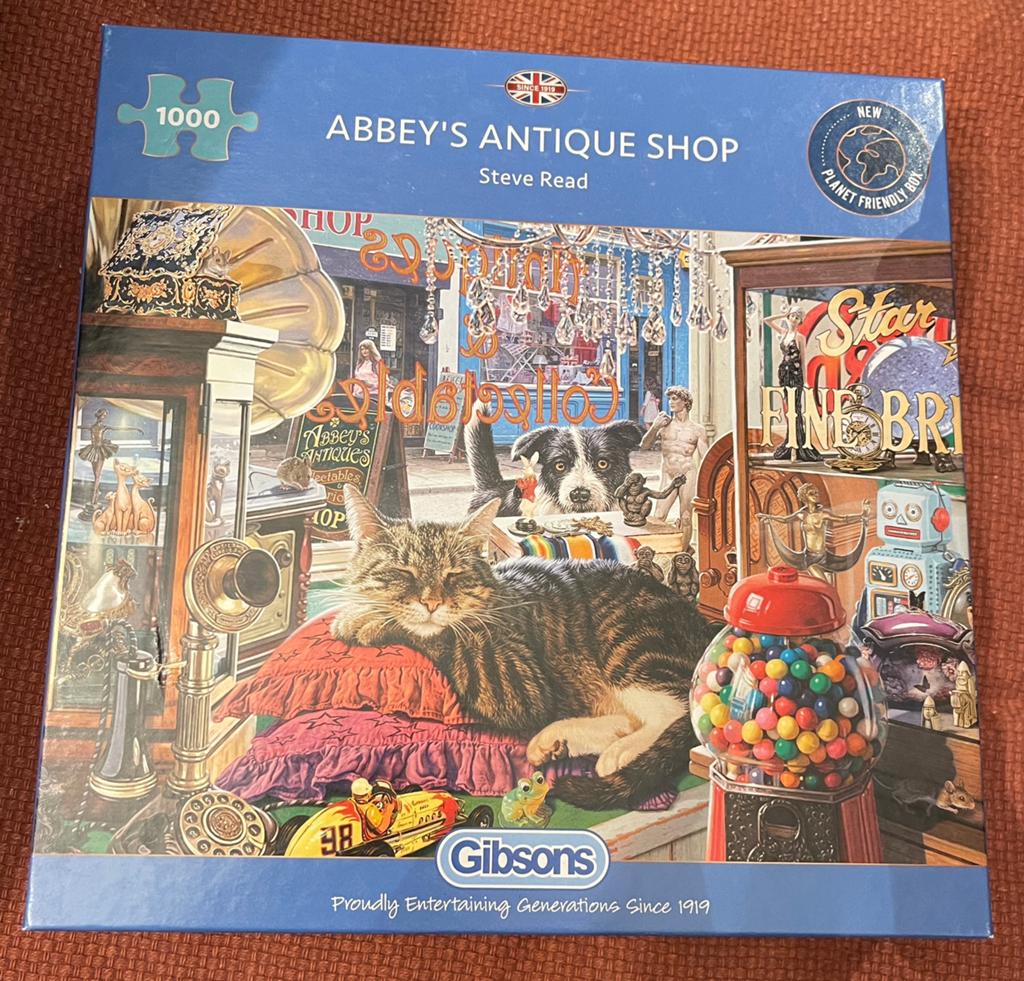 Gibson puzzel, Ophalen, 500 t/m 1500 stukjes, Zo goed als nieuw