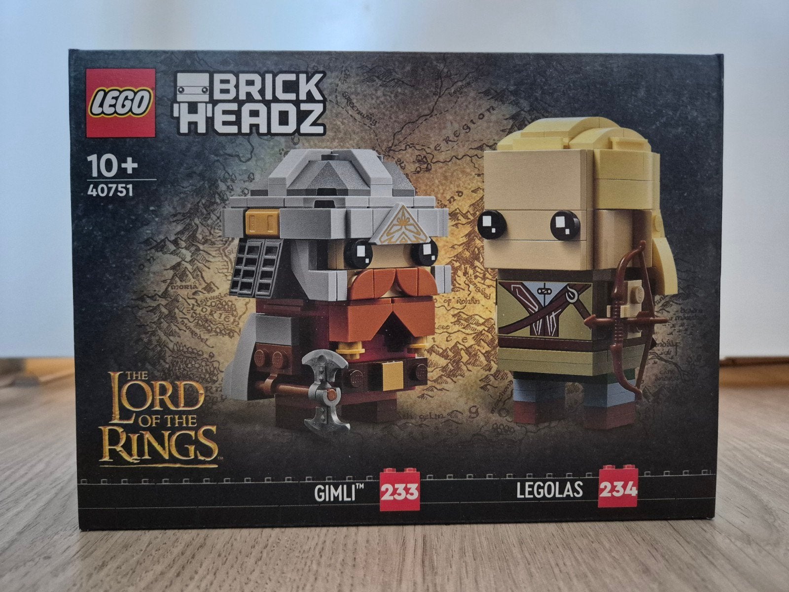 LEGO 40751 Brickheadz Legolas & Gimli - 𝗻𝗶𝗲𝘂𝘄, BrickHeadz, Lego, Nieuw, Ophalen of Verzenden