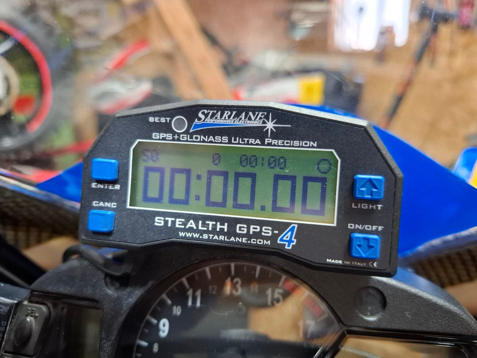 starlane gps-4 laptimer, Motoren, Ophalen of Verzenden, Gebruikt