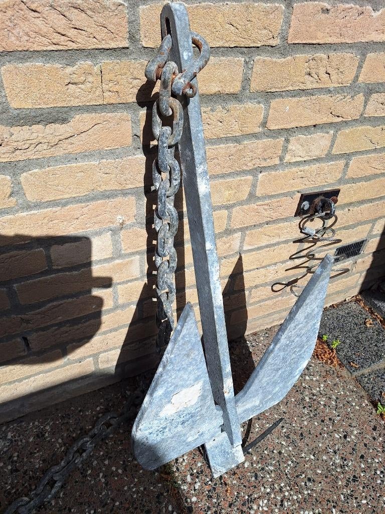 britany anker 14 kg, 10 mtr ketting, Watersport en Boten, Ophalen, Gebruikt, Overige typen