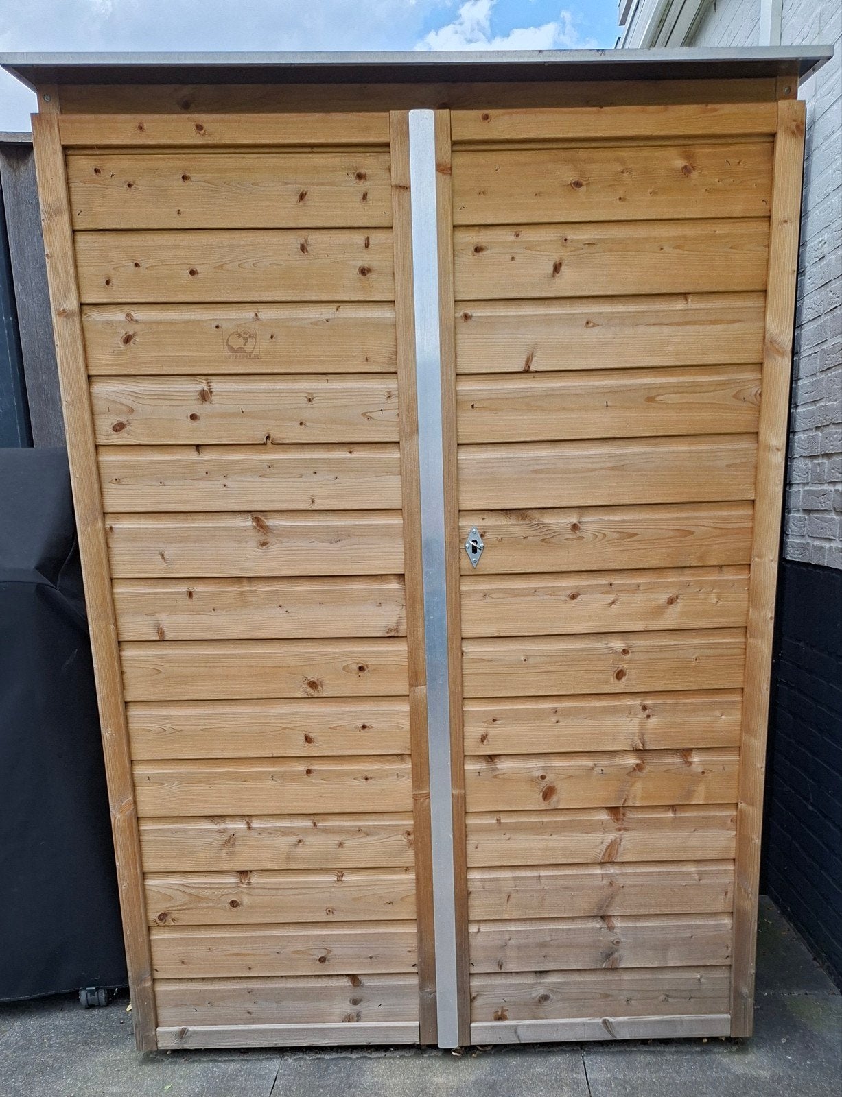 Lutrabox Houten Tuinberging - Zo goed als nieuw, Tuin en Terras, Ophalen, Zo goed als nieuw, Hout, Overige typen