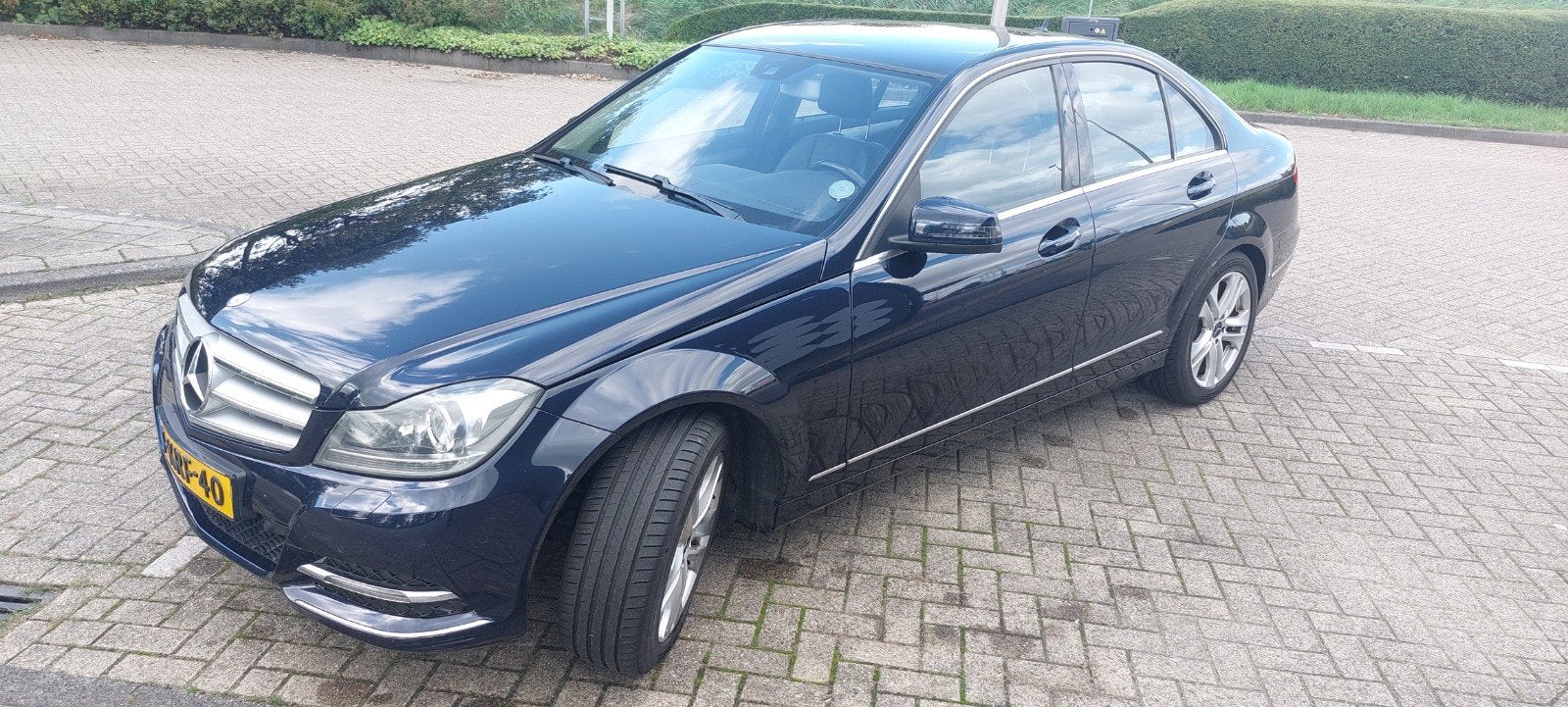 Mercedes-Benz C-Klasse C220cdi BE 2013 Blauw, Achterwielaandrijving, 1800 kg, 4 cilinders, Blauw
