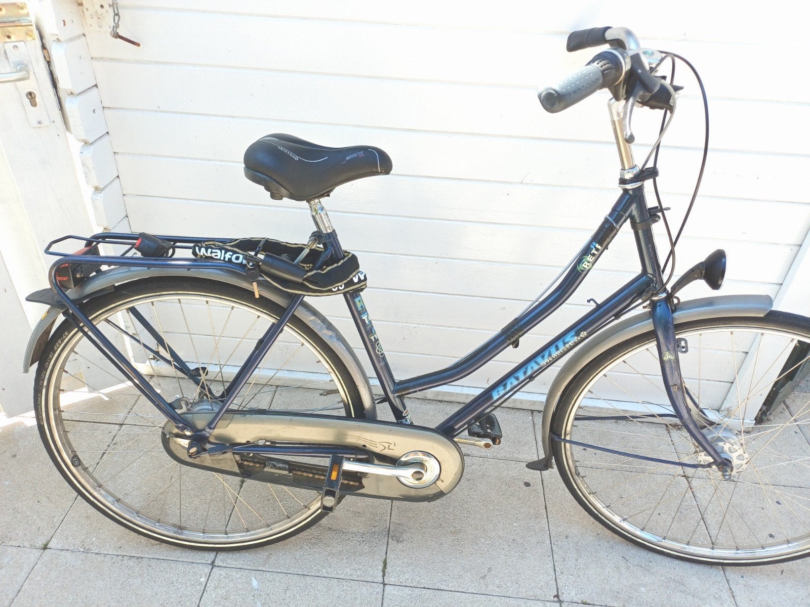 Sterke Batavus igst met kettingslot en 3 versnellingen, Fietsen en Brommers, Fietsen | Heren | Herenfietsen, Gebruikt, Versnellingen