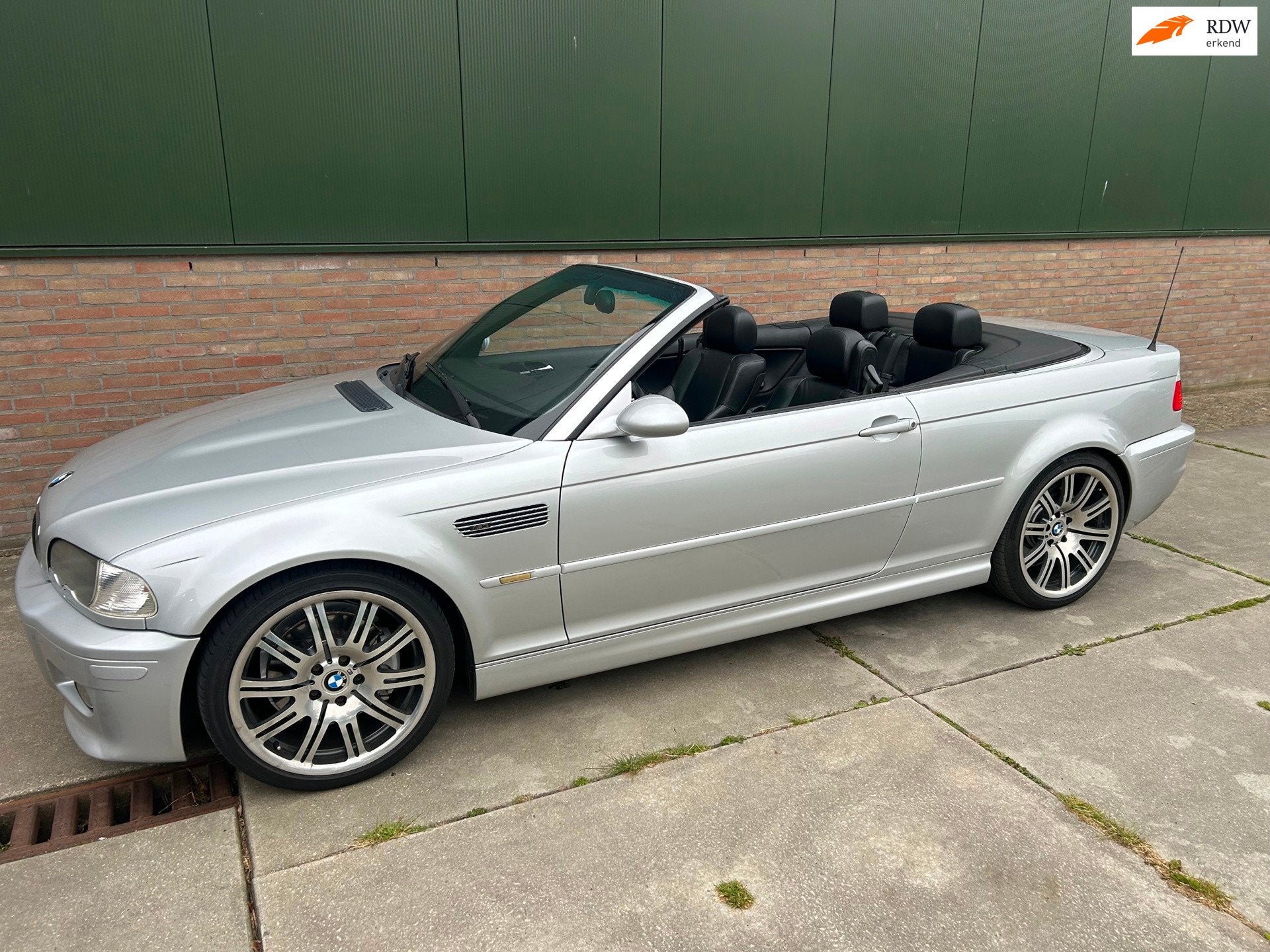 BMW 3-serie Cabrio M3 Cabriolet Handgeschakeld 19 inch, Achterwielaandrijving, Gebruikt, Zwart, Cabriolet