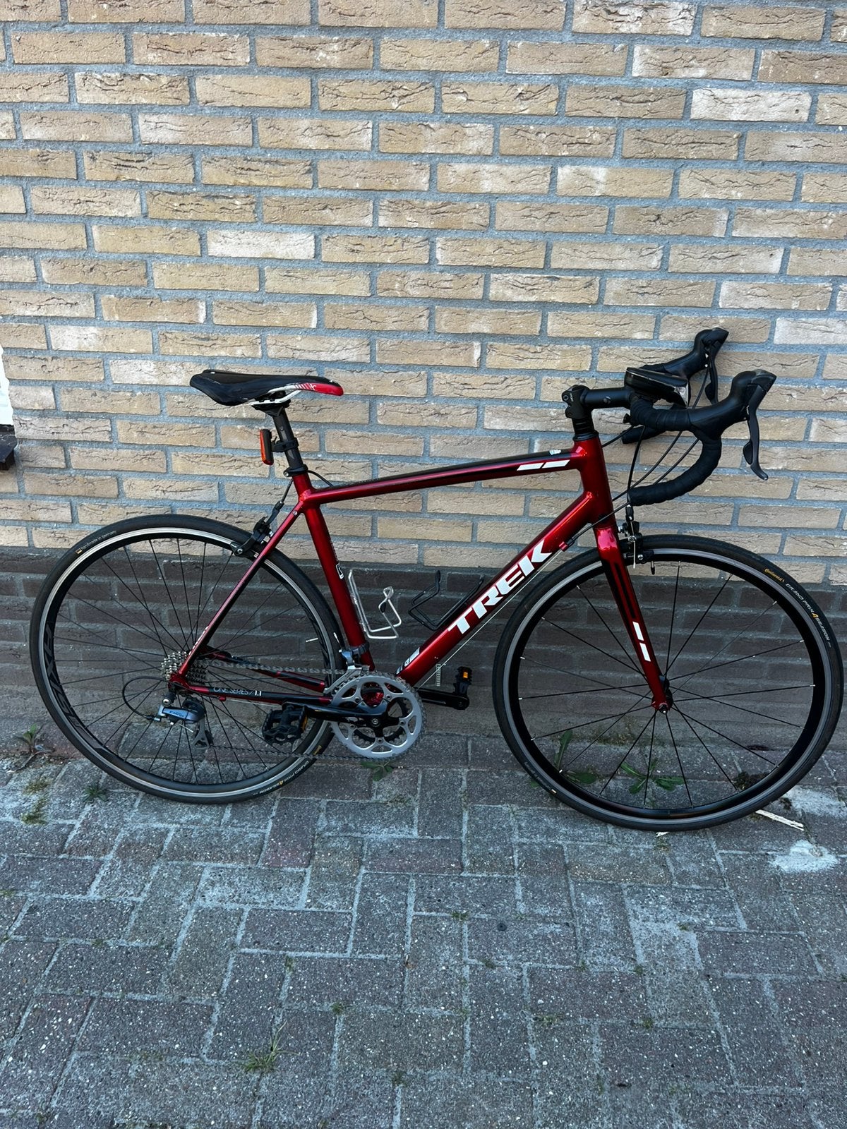 Trek 1.1 alpha racefiets, Aluminium, Zo goed als nieuw, Meer dan 20 versnellingen, 53 tot 57 cm