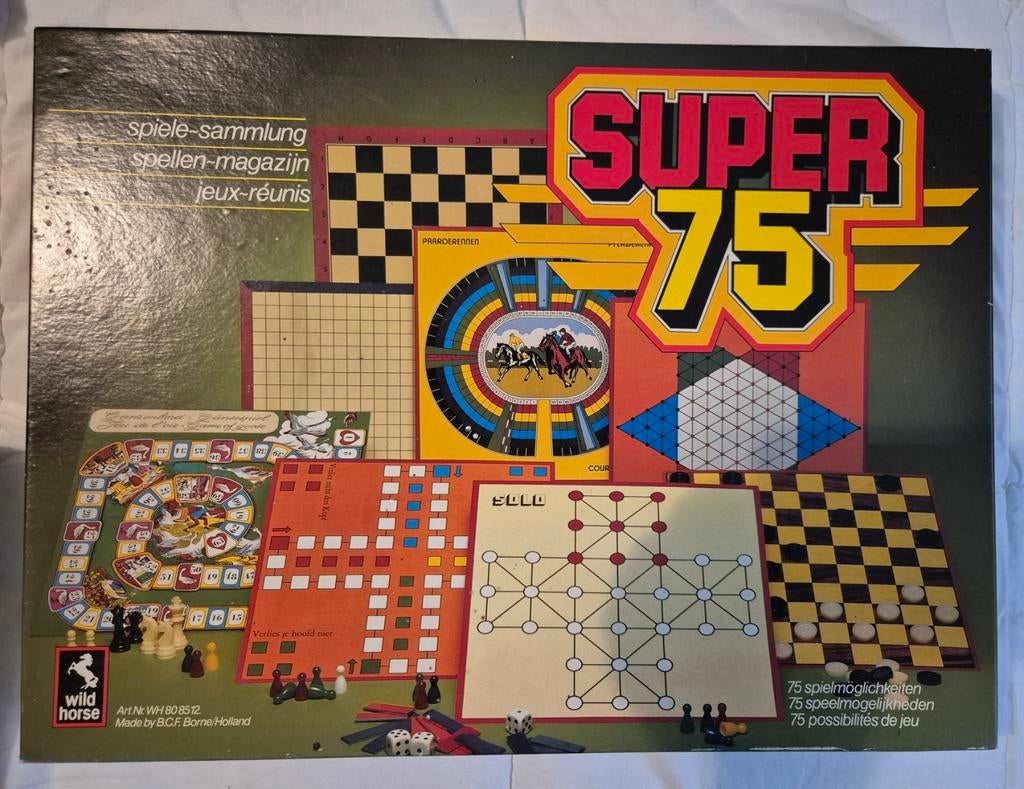 Super 75 Spellenmagazijn Jaren '80, Vijf spelers of meer, Ophalen of Verzenden, Zo goed als nieuw