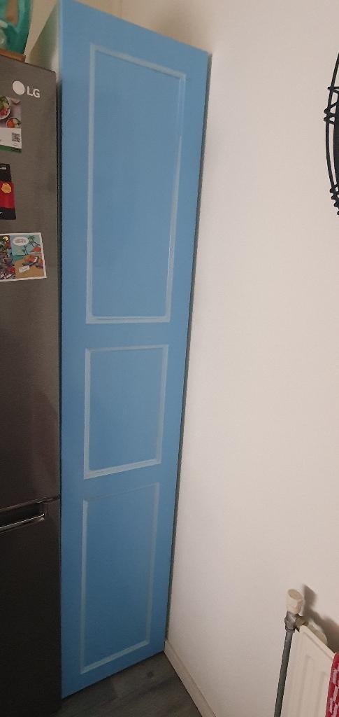 IKEA METOD Hoge kast, wit/Axstad mat wit (40x60x200 cm), Huis en Inrichting, Keuken | Keukenelementen, Ophalen, Minder dan 50 cm