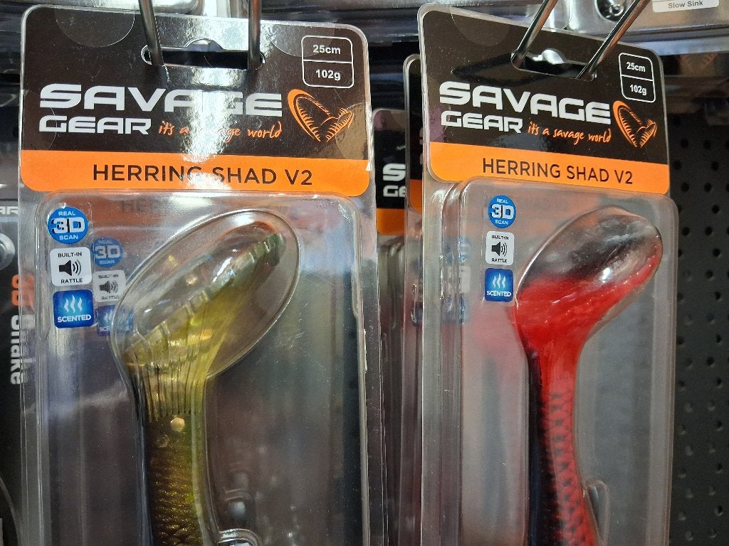 Herring Shad V2 (Savage Gear) 25cm/102g, Tinstraat, Savage Gear, Overige typen, Nieuw