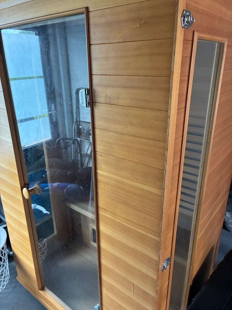 Healthmate Infrarood Sauna - Zo goed als nieuw, Sport en Fitness, Ophalen, Zo goed als nieuw, Infrarood, Complete sauna