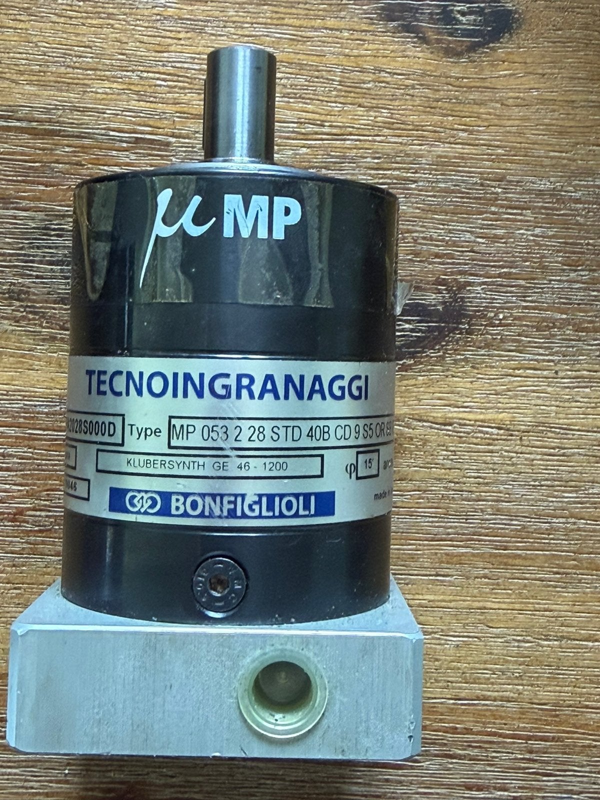 Bonfiglioli Tecnoingranaggi MP053 Precisie  MPA2028S000D, Nieuw, Ophalen of Verzenden, Elektromotor, Nb