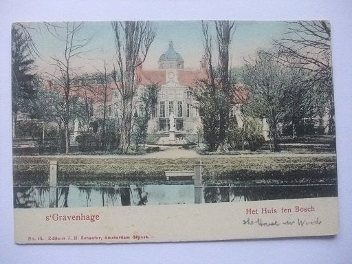 P281 Den Haag - Huis ten Bosch -, Verzenden, Voor 1920, Ongelopen, Zuid-Holland