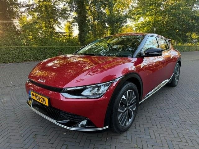 Kia Ev6 Plus 77.4kWh SOH 100% Trekhaak/Leer/Led/Acarplay/Fab, Automaat, Gebruikt, 1885 kg, Origineel Nederlands