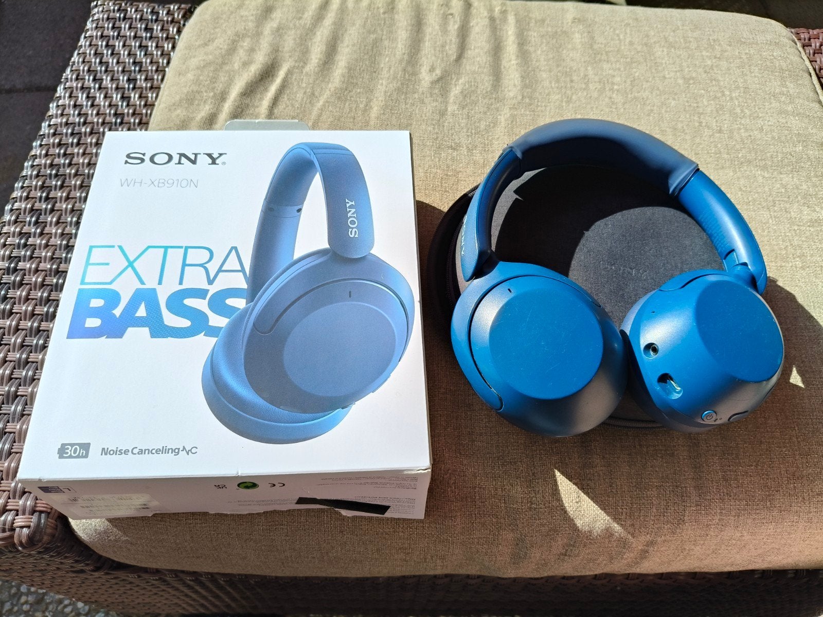 Sony WH-XB910N Wireless (Nieuwe Earpads + Compleet in doos), Ophalen of Verzenden, Zo goed als nieuw, Sony, Draadloos