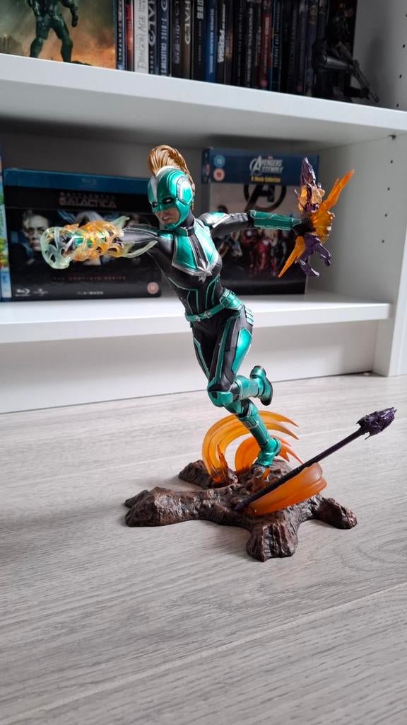 Captain Marvel PVC Statue, Verzamelen, Ophalen of Verzenden, Zo goed als nieuw