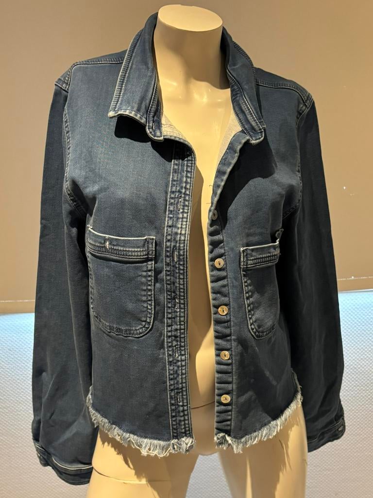 Lona mila jeans jasje maat 36, Kleding | Dames, Ophalen of Verzenden, Zo goed als nieuw, Maat 36 (S), Blauw