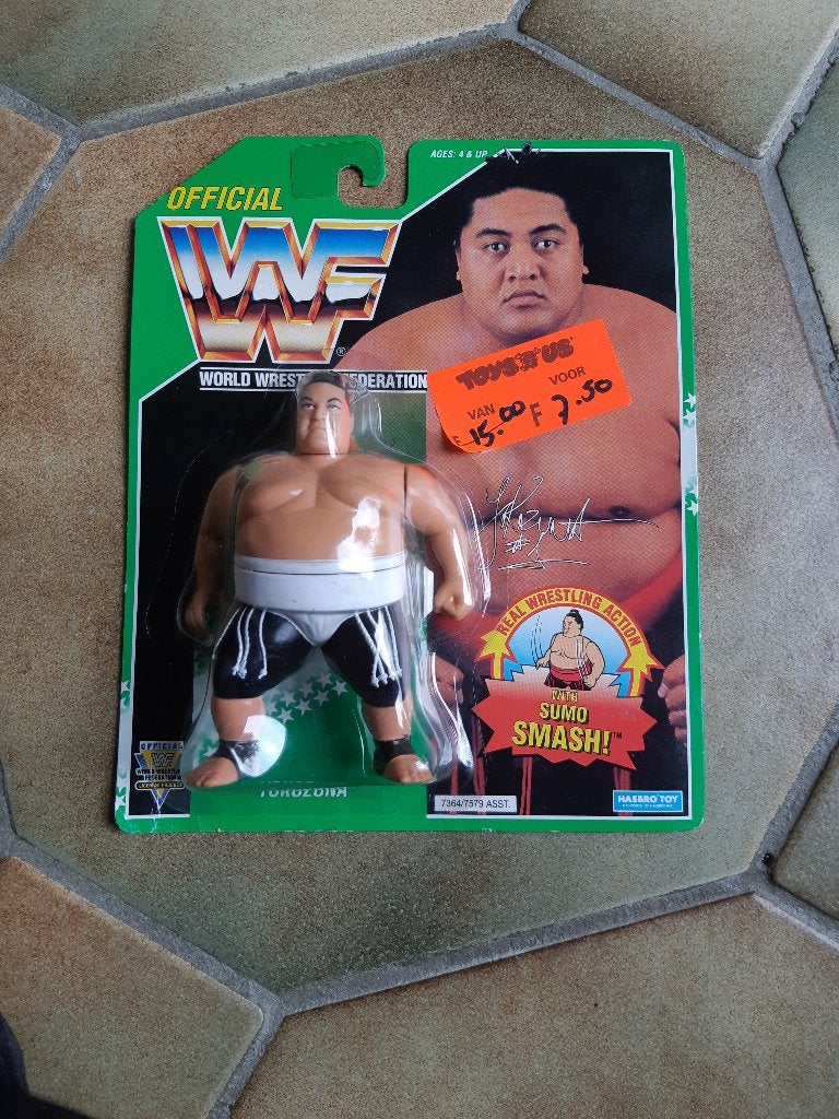 WWF Hasbro Yokozuna 1994 Serie 11 Green Card, Verzamelen, Verzenden, Zo goed als nieuw