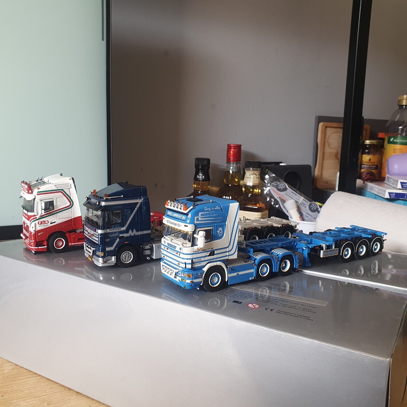 wsi diverse container auto's, Hobby en Vrije tijd, Modelauto's | 1:50, Ophalen of Verzenden, Nieuw, Bus of Vrachtwagen, Wsi