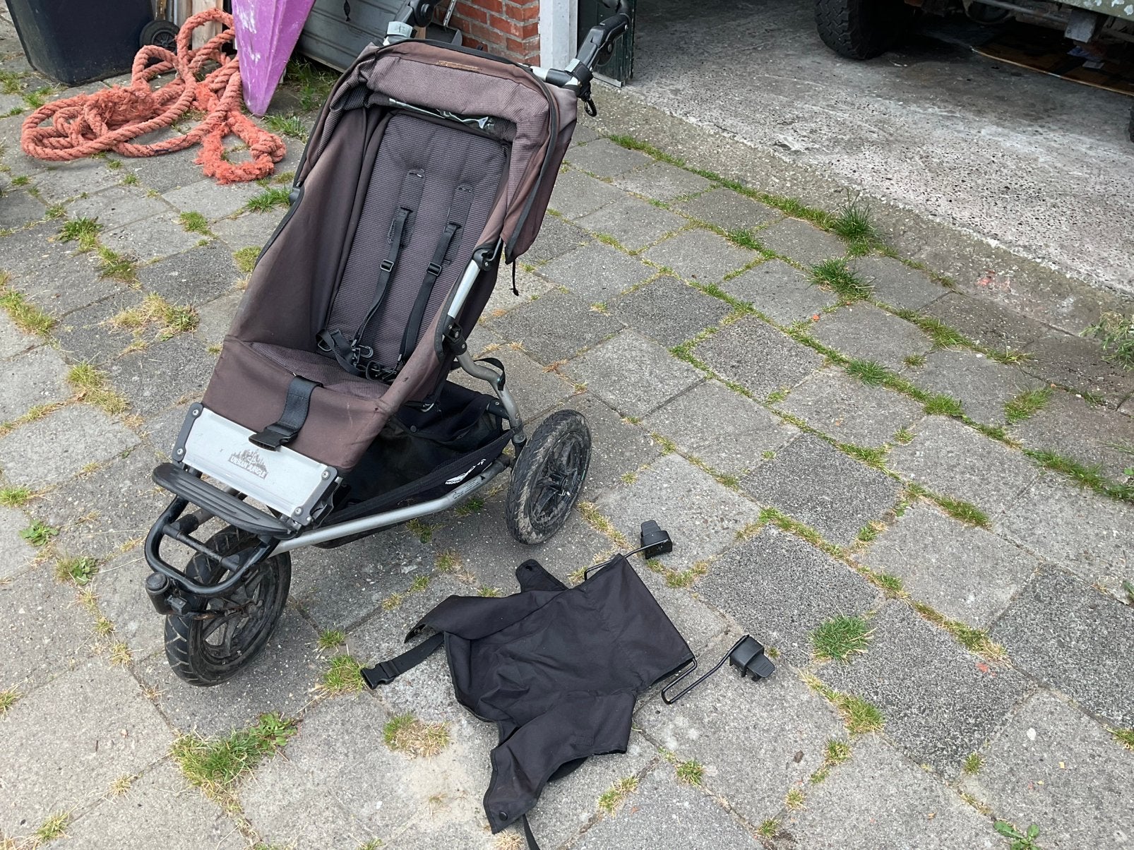 Mountain buggy urban jungle, Ophalen, Gebruikt, Overige merken, Verstelbare rugleuning