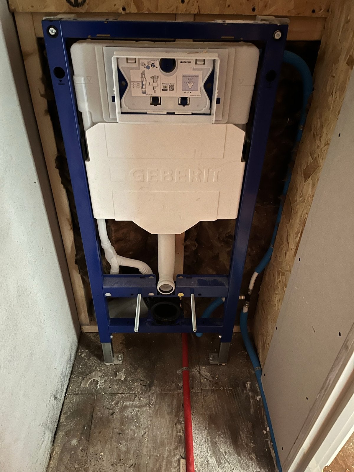 Gebruikte Geberit UP320 inbouwreservoir - Goede staat, Ophalen of Verzenden, Gebruikt, Toilet