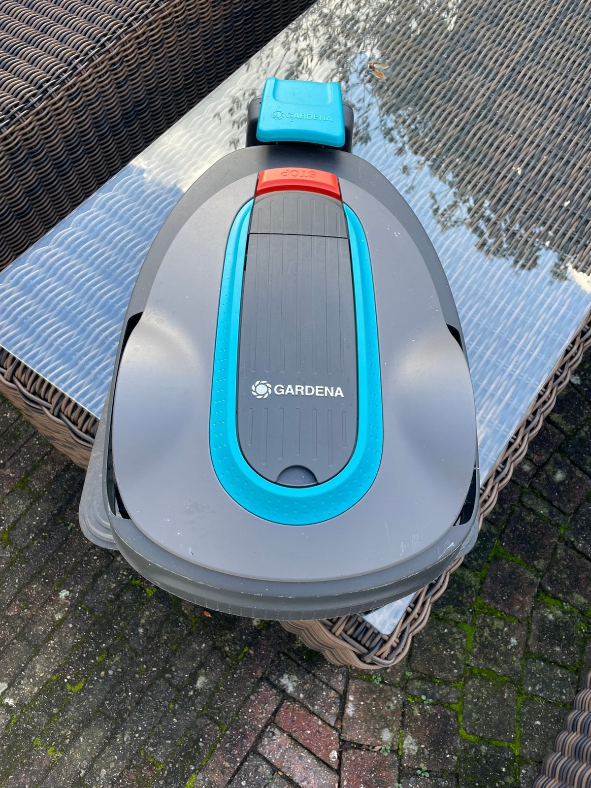 Gardena robot grasmaaier, Ophalen, Gebruikt, Accu