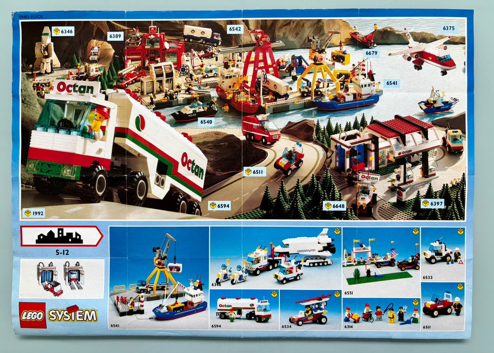 Vintage Lego Productbladen, Bouwtekeningen & Catalogus 1995, Ophalen of Verzenden, Gebruikt