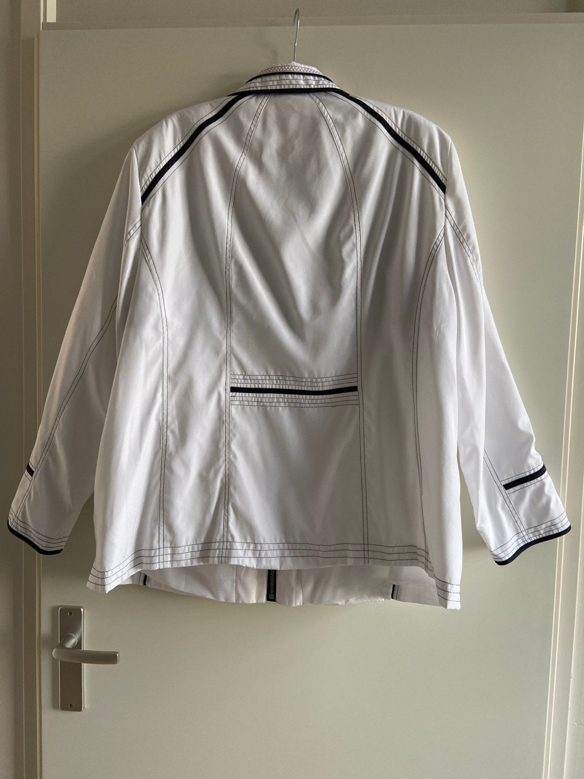 Dames Zomer Jas, Ophalen of Verzenden, Zo goed als nieuw, Maat 46/48 (XL) of groter, Blauw