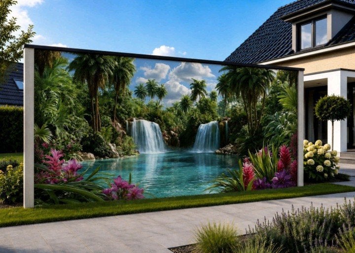 Tuinposters tot 450 cm!, Tuin en Terras, Verzenden, Nieuw