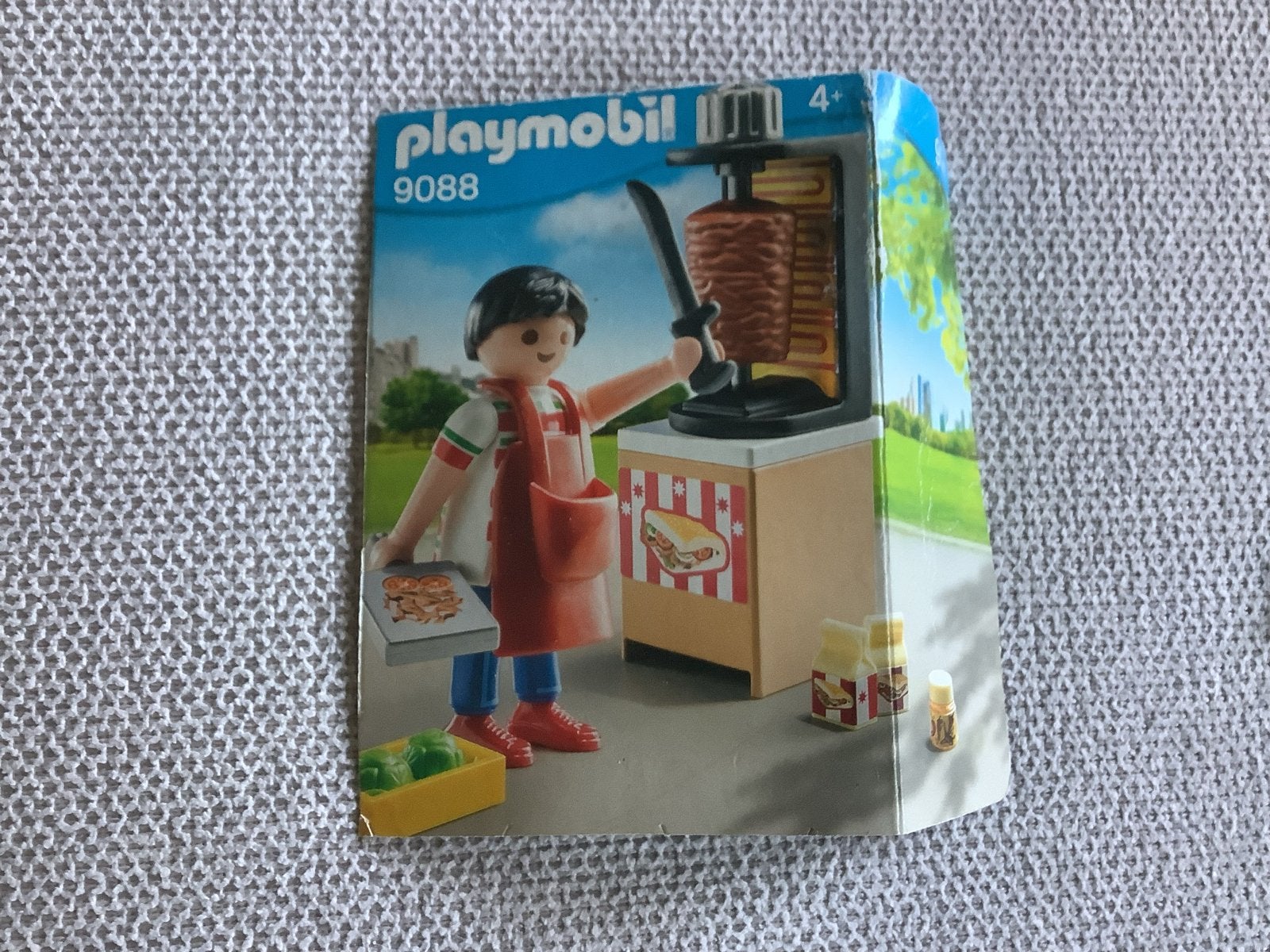 Playmobil 9088 Döner Kebab Kraampje - Zo goed als nieuw, Complete set, Overige typen, Ophalen of Verzenden, Zo goed als nieuw