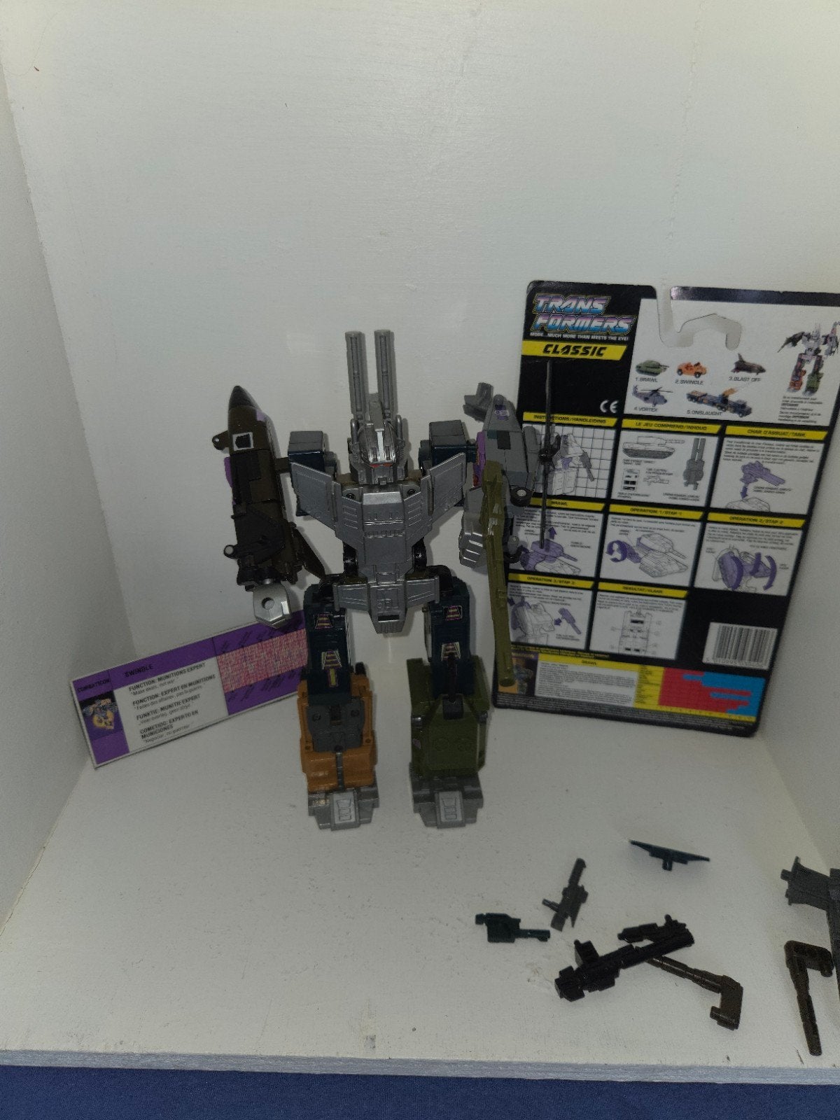 combaticons bruticus g1 transformers, Overige generaties, Ophalen of Verzenden, Zo goed als nieuw