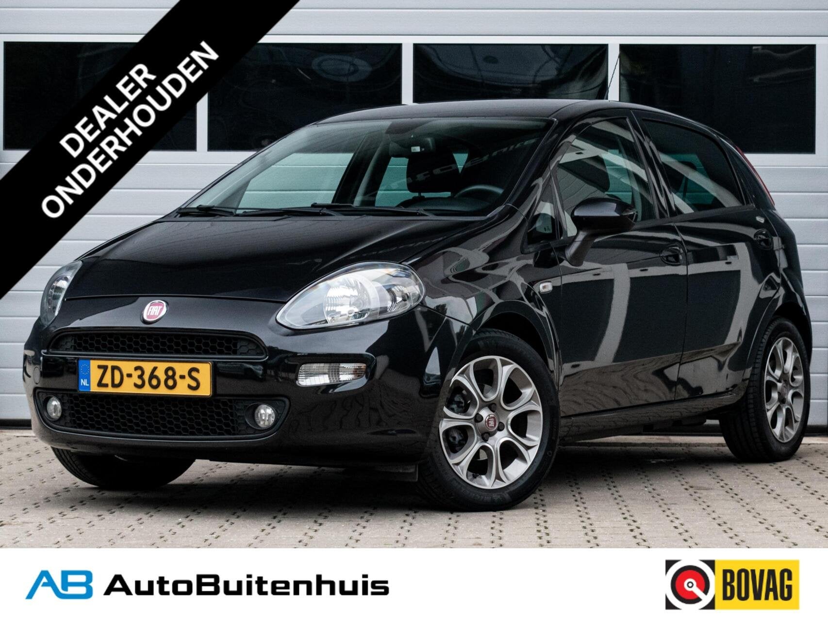 Fiat Punto Evo 0.9 TwinAir Sempre|TREKHAAK|PDC|CLIMATE|CRUIS, Auto's, Fiat, Voorwielaandrijving, Dealer onderhouden, Gebruikt