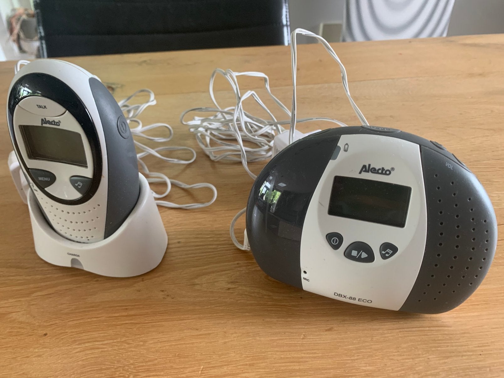 Babyfoon, Ophalen, Gebruikt, Minder dan 100 meter, Terugspreekfunctie