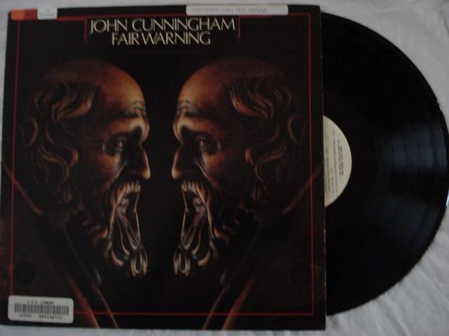 John Cunningham - Fair warning, Ophalen of Verzenden, Gebruikt, 12 inch