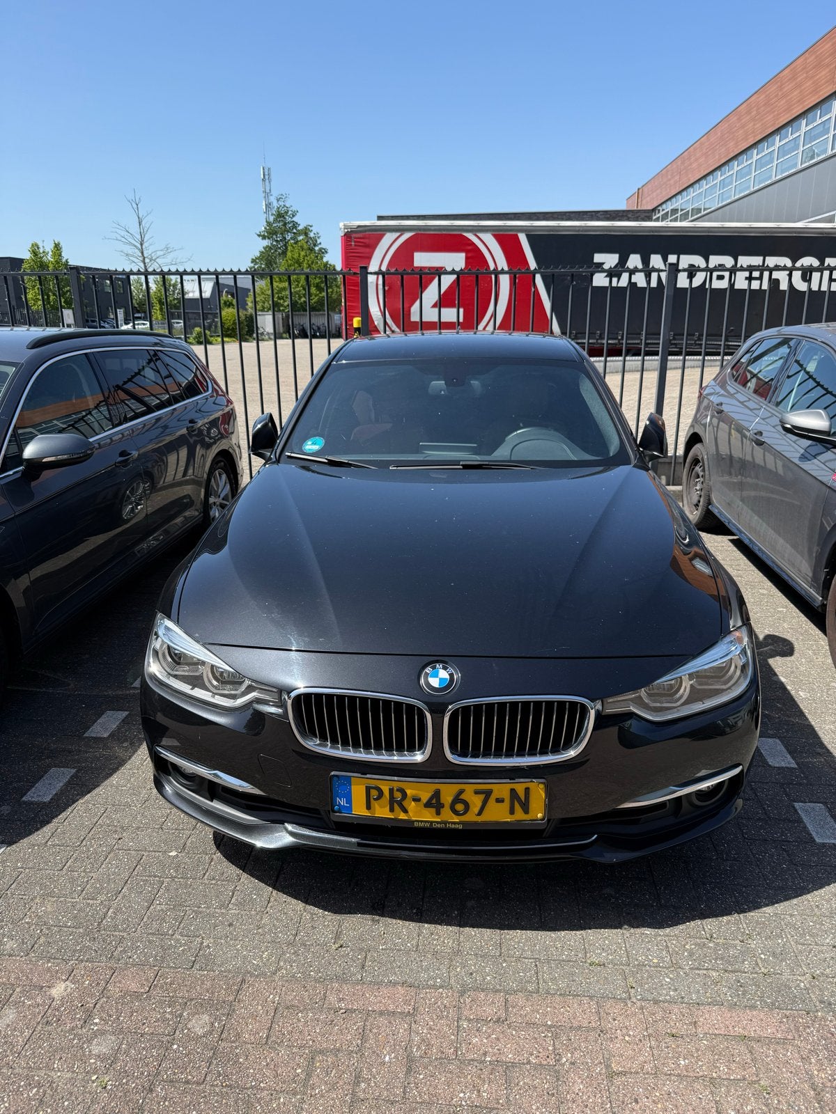 BMW 3-Serie 320i 184pk Aut 2017 Zwart, Auto's, 1998 cc, Achterwielaandrijving, 1800 kg, 4 cilinders