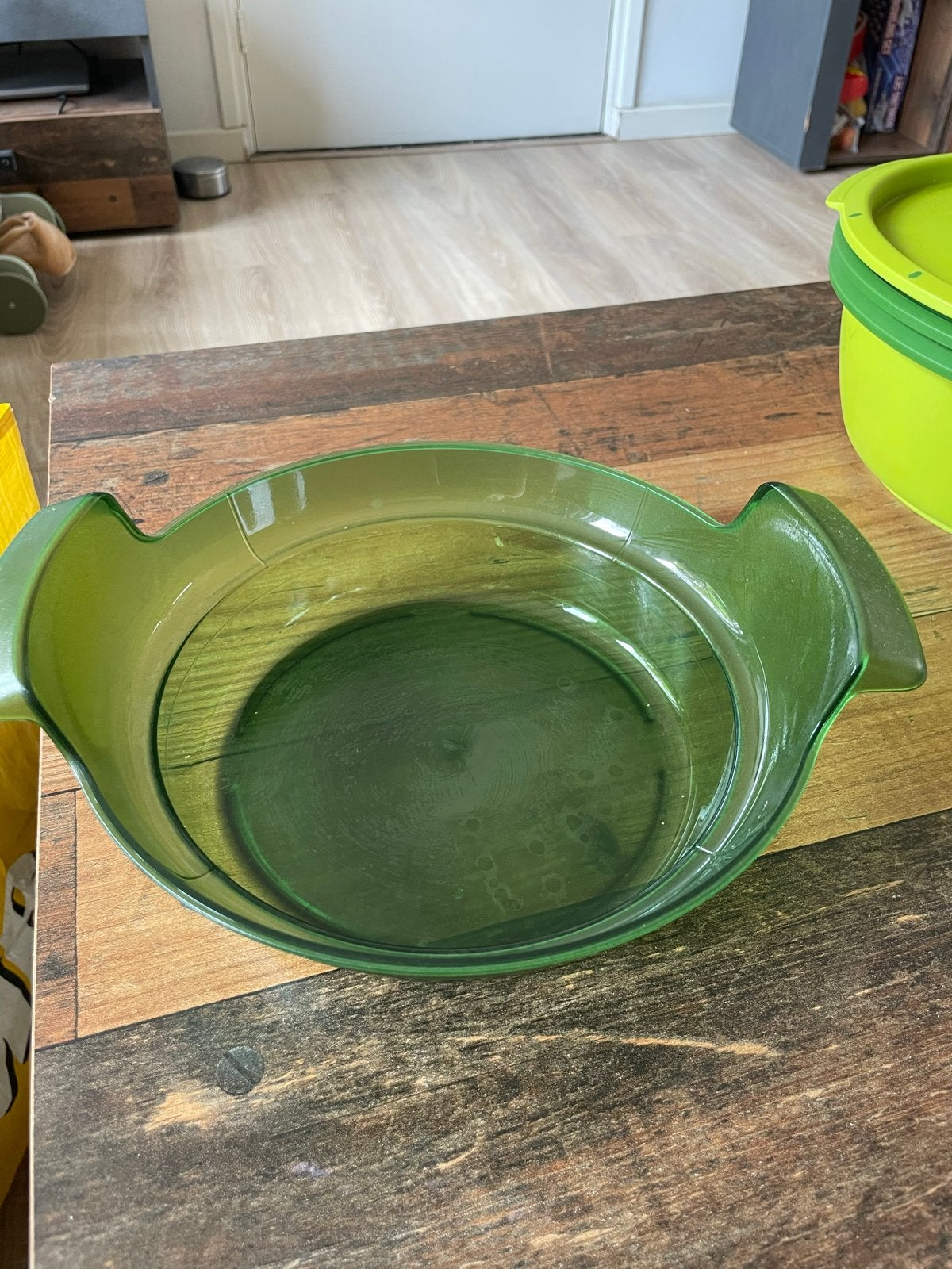 Tupperware Microgolf Stomer Groen - Perfect voor Gezond Koke, Huis en Inrichting, Keuken | Tupperware, Gebruikt, Schaal, Groen