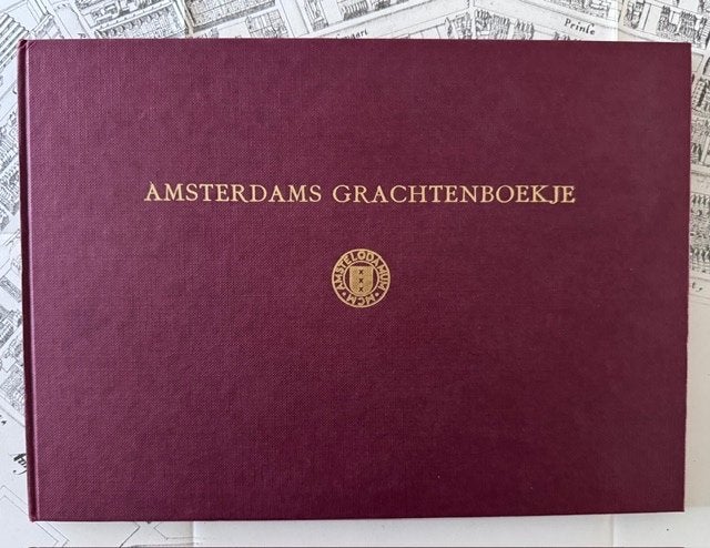 Amsterdams Grachtenboekje (1963), 20e eeuw of later, Ophalen of Verzenden, Zo goed als nieuw, H. de la Fontaine Verwey en Dr. I.H. van Eeghen